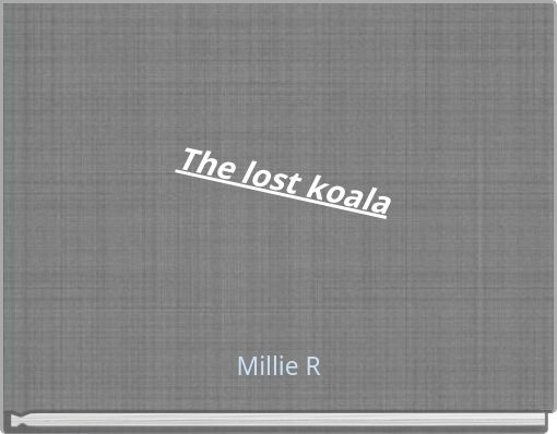 The lost koala