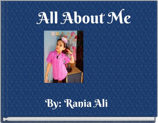 Front cover of 'All About Me' 