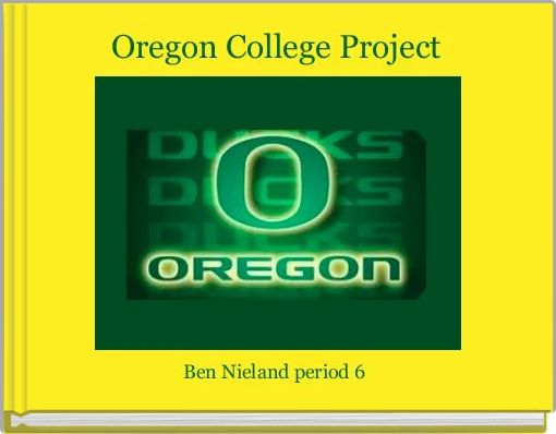 Book Cover for: Oregon College Project