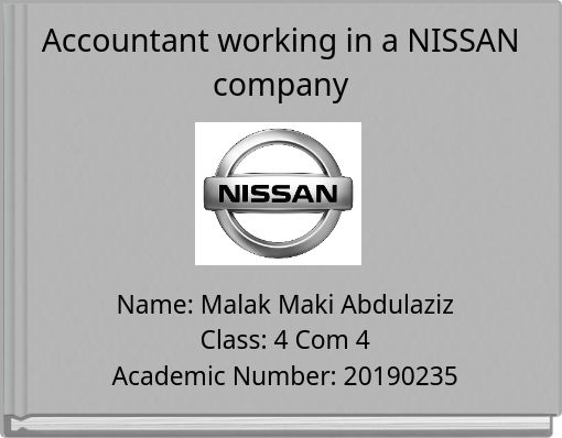 Accountant working in a NISSAN company