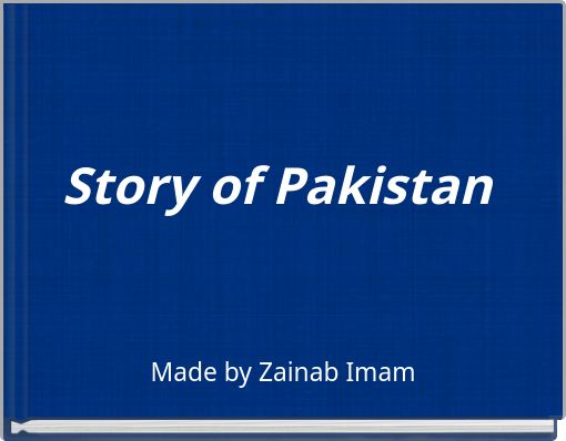 Book Cover for: Story of Pakistan