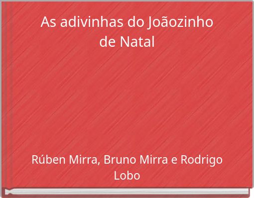 As adivinhas do Joãozinho de Natal