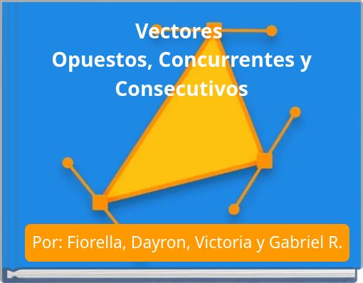 Vectores Opuestos, Concurrentes y Consecutivos