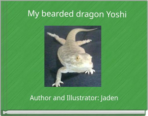 My bearded dragon Yoshi