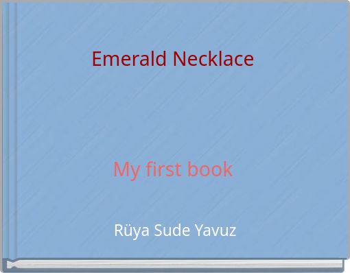 Emerald Necklace My first book