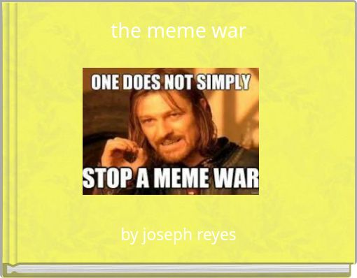 Book Cover for: the meme war