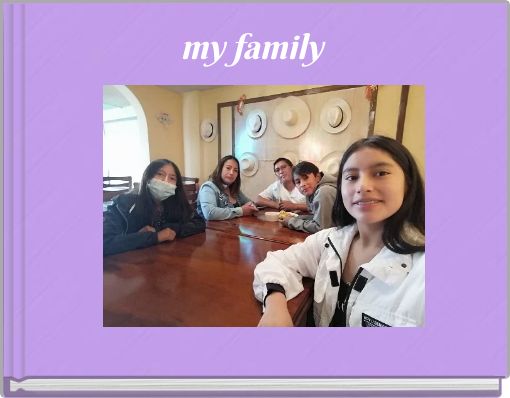 Front cover of 'my family' 