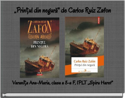 ,,Prințul din negură'' de Carlos Ruiz Zafon
