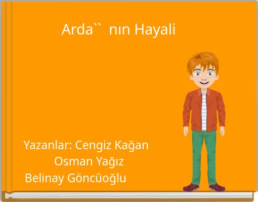 Front cover of 'Arda`` nın Hayali' 