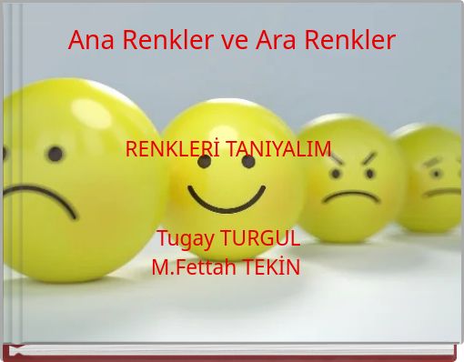 Ana Renkler ve Ara Renkler
