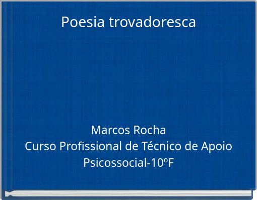 Poesia trovadoresca