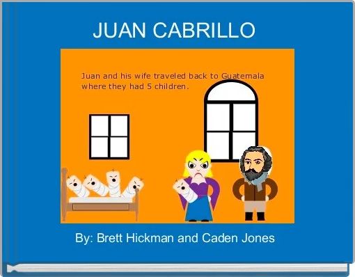 Front cover of 'JUAN CABRILLO ' 