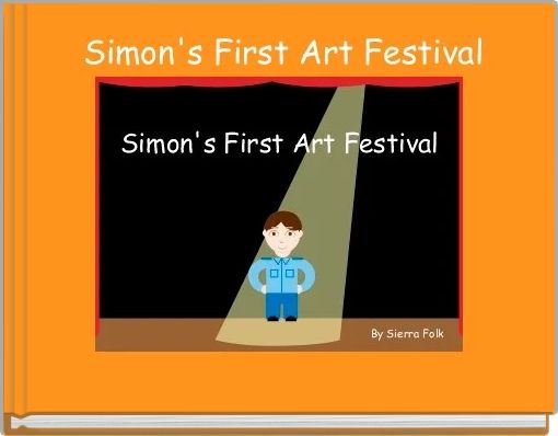 Front cover of ' Simon's First Art Festival' 