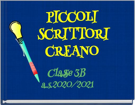 Front cover of 'PICCOLI SCRITTORI CREANO' 
