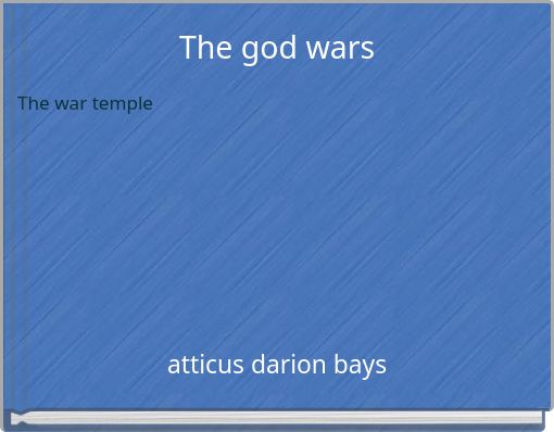 The god wars