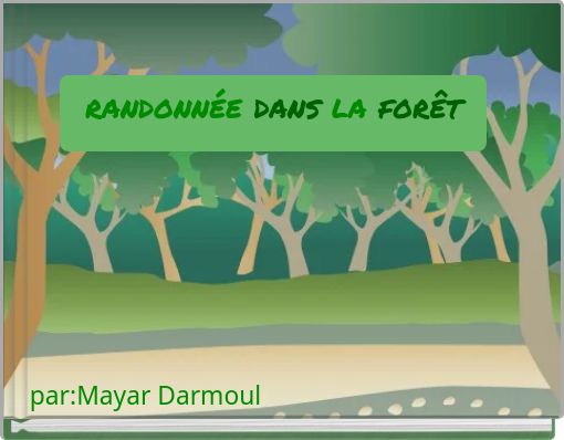 randonnée dans la forêt