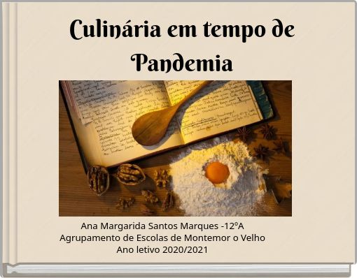 Culin&aacute;ria em tempo de Pandemia