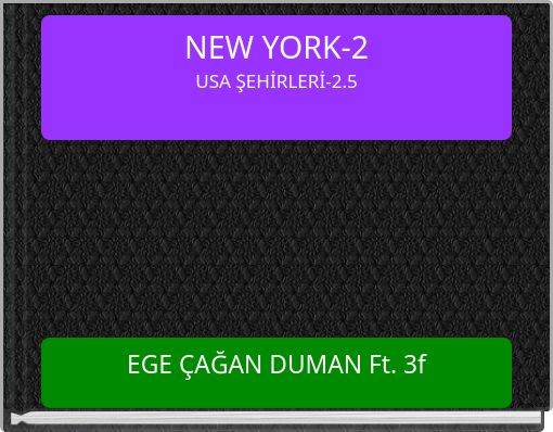 NEW YORK-2 USA ŞEHİRLERİ-2.5