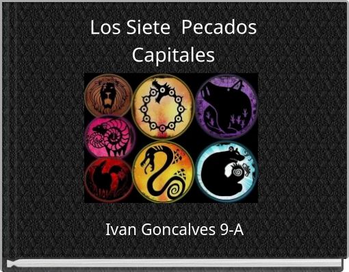 Front cover of 'Los Siete Pecados Capitales' 