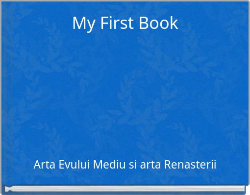 Front cover of 'My First Book' 