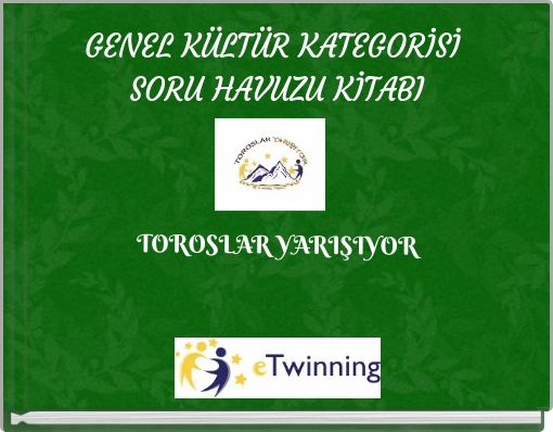 GENEL K&Uuml;LT&Uuml;R KATEGORİSİ SORU HAVUZU KİTABI