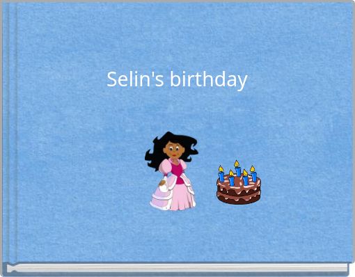 Front cover of 'selin's birthday' 