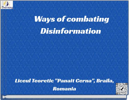 Ways of combating Disinformation