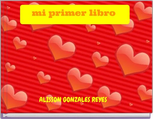 mi primer libro