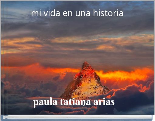 Front cover of 'mi vida en una historia' 