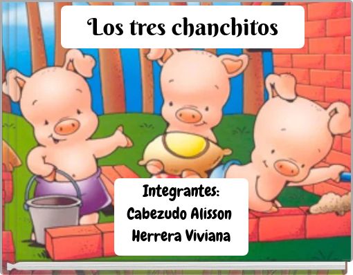 Front cover of 'Los tres chanchitos' 