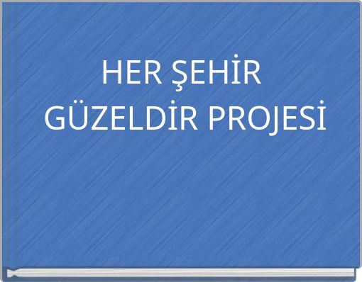 HER ŞEHİR GÜZELDİR PROJESİ