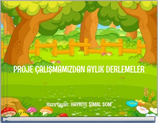 PROJE &Ccedil;ALIŞMAMIZDAN AYLIK DERLEMELER