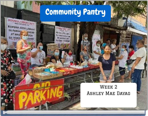 Front cover of 'Community Pantry' 