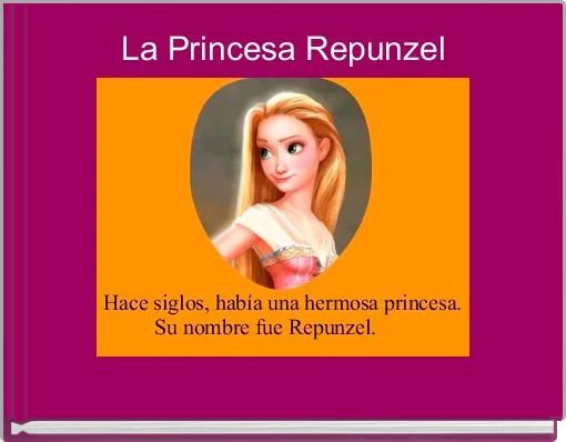 Front cover of 'La Princesa Repunzel' 