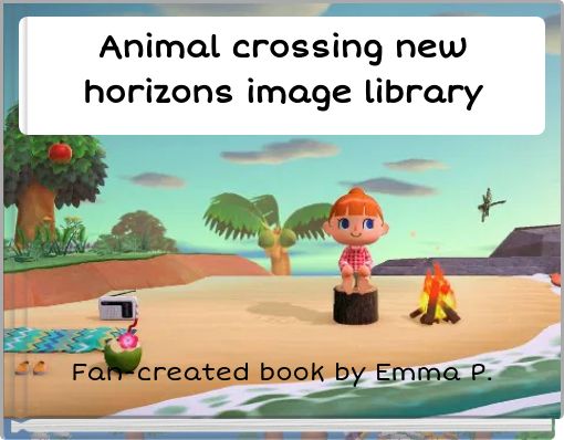 Front cover of 'Animal crossing new horizons image library' 