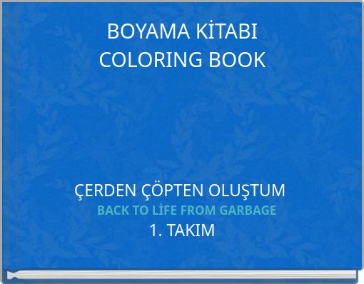BOYAMA KİTABI COLORING BOOK