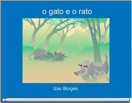 Front cover of 'o gato e o rato' 