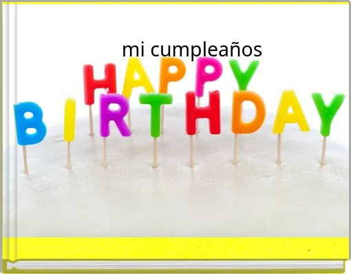 Book Cover for: mi cumpleaños
