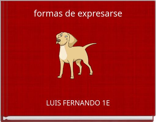 Front cover of 'formas de expresarse' 