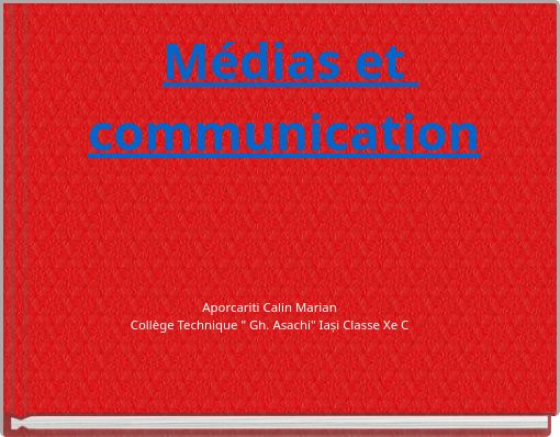 Médias et communication