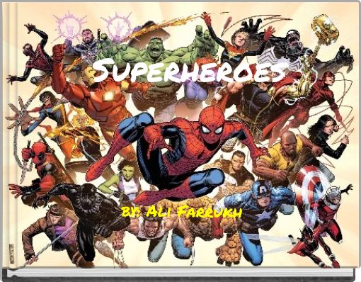 Front cover of 'Superheroes' 