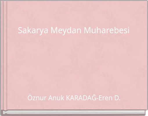 Sakarya Meydan Muharebesi