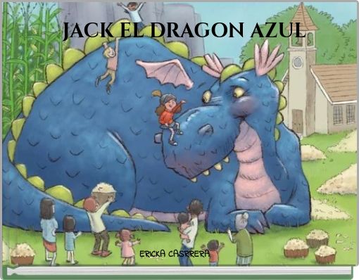 Front cover of 'JACK EL DRAGON AZUL' 