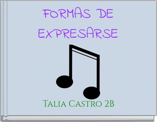 FORMAS DE EXPRESARSE