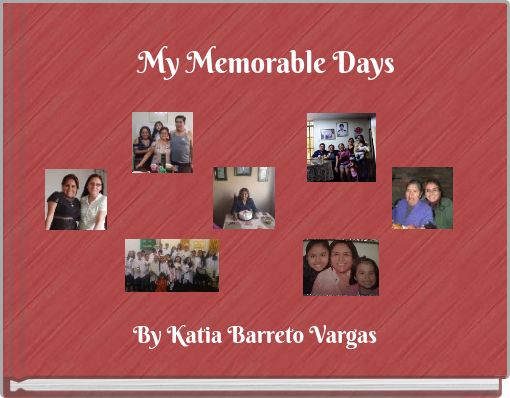 Book Cover for: My Memorable Days