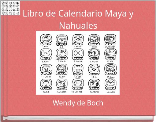 Libro de Calendario Maya y Nahuales