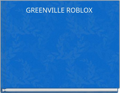 Front cover of 'GREENVILLE ROBLOX' 