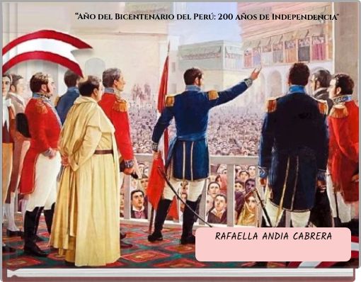 &ldquo;A&ntilde;o del Bicentenario del Per&uacute;: 200 a&ntilde;os de Independencia"