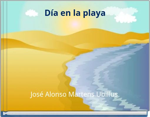 Front cover of 'Día en la playa' 