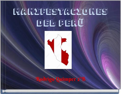 Front cover of 'Manifestaciones del Perú' 